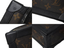 Load image into Gallery viewer, 極美品 LOUIS VUITTONルイヴィトン ソフトトランク ショルダーバッグ モノグラム ソーラーレイ M44478 ブラウン ブラック中古 60381