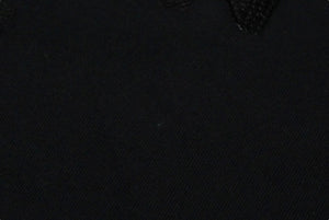極美品 BALMAIN バルマン 半袖Ｔシャツ トップス ブラック サイズ6A スパンコール コットン 6M8071 MA030 中古 60389