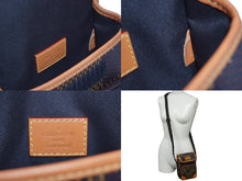 Load image into Gallery viewer, LOUIS VUITTON ルイヴィトン×NIGO ショルダーバッグ アマゾン スリングバッグ N40357 ブラウン ブラック 美品 中古 60394