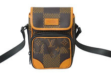 Load image into Gallery viewer, LOUIS VUITTON ルイヴィトン×NIGO ショルダーバッグ アマゾン スリングバッグ N40357 ブラウン ブラック 美品 中古 60394