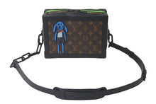画像をギャラリービューアに読み込む, LOUIS VUITTON ルイヴィトン ショルダーバッグ ソフトトランク LVフレンズ モノグラム ヴァージル M45619 美品 中古 60408