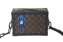 画像をギャラリービューアに読み込む, LOUIS VUITTON ルイヴィトン ショルダーバッグ ソフトトランク LVフレンズ モノグラム ヴァージル M45619 美品 中古 60408