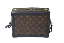 画像をギャラリービューアに読み込む, LOUIS VUITTON ルイヴィトン ショルダーバッグ ソフトトランク LVフレンズ モノグラム ヴァージル M45619 美品 中古 60408
