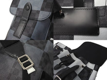 画像をギャラリービューアに読み込む, 極美品 LOUIS VUITTON ルイヴィトン リュック バックパック クリストファーPM ダミエ グラフィット ジャイアント N40400 中古 60414