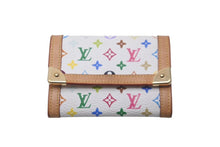 画像をギャラリービューアに読み込む, LOUIS VUITTON ルイヴィトン モノグラムマルチカラー ポルトモネ プラ コインケース M92657 小銭入れ 良品 中古 60429