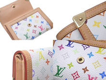 画像をギャラリービューアに読み込む, LOUIS VUITTON ルイヴィトン モノグラムマルチカラー ポルトモネ プラ コインケース M92657 小銭入れ 良品 中古 60429
