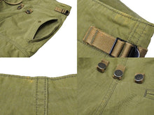 Load image into Gallery viewer, KAPITAL キャピタル リップストップ ジャンボ カーゴパンツ サイズL カーキ コットン ナイロン EK-1374 美品 中古 60446