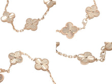 画像をギャラリービューアに読み込む, 新品未使用 Van Cleef &amp; Arpels ヴァンクリーフ＆アーペル ヴィンテージアルハンブラ VCARP3JK00 ギョシェ YG 18K 中古 60452