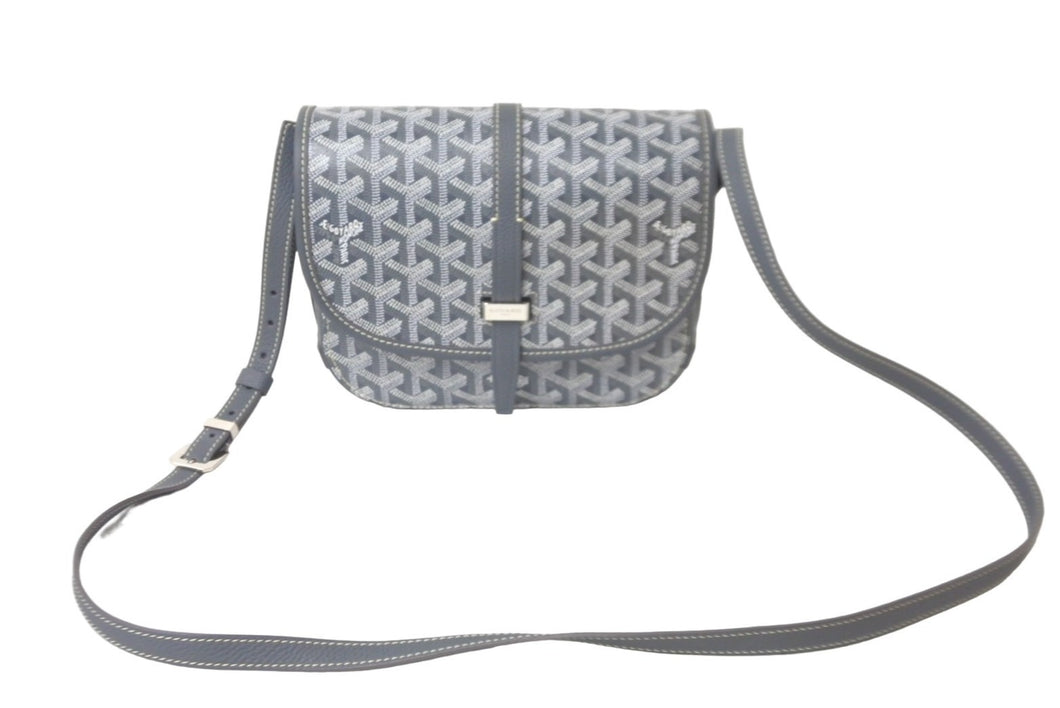 新品同様 GOYARD ゴヤール ショルダーバッグ ベルヴェデールPM BELVE3PMLTY51CG51P グレー シルバー金具 中古 60455  – Casanova Vintage