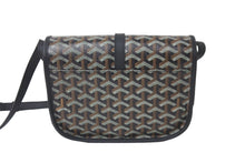 画像をギャラリービューアに読み込む, 新品同様 GOYARD ゴヤール ショルダーバッグ ベルヴェデールPM BELVE3PMLTY01CG01P ブラック シルバー金具 中古 60456