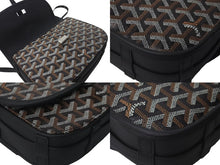 画像をギャラリービューアに読み込む, 新品同様 GOYARD ゴヤール ショルダーバッグ ベルヴェデールPM BELVE3PMLTY01CG01P ブラック シルバー金具 中古 60456