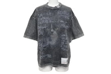 画像をギャラリービューアに読み込む, 新品未使用 Maison MIHARA YASUHIRO メゾン ミハラヤスヒロ ブリーチ 半袖Ｔシャツ ブラック 猫 サイズ36 BI2TS633 中古 60467