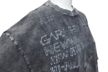 画像をギャラリービューアに読み込む, 新品未使用 Maison MIHARA YASUHIRO メゾン ミハラヤスヒロ ブリーチ 半袖Ｔシャツ ブラック 猫 サイズ36 BI2TS633 中古 60467