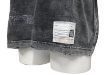 画像をギャラリービューアに読み込む, 新品未使用 Maison MIHARA YASUHIRO メゾン ミハラヤスヒロ ブリーチ 半袖Ｔシャツ ブラック 猫 サイズ36 BI2TS633 中古 60467