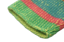 画像をギャラリービューアに読み込む, The Elder Statesman ジ エルダー ステイツマン ストライプ カシミヤ カーディガン マルチカラー 190417 サイズM 美品 中古 60532