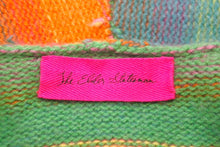 画像をギャラリービューアに読み込む, The Elder Statesman ジ エルダー ステイツマン ストライプ カシミヤ カーディガン マルチカラー 190417 サイズM 美品 中古 60532