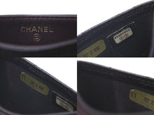 画像をギャラリービューアに読み込む, 極美品 CHANEL シャネル カードケース 22番台 ココマーク ブラック キャビアスキン ゴールド金具 中古 60548