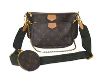 Load image into Gallery viewer, LOUIS VUITTON ルイヴィトン ショルダーバッグ ミュルティポシェットアクセソワール M44813モノグラム ブラウン 中古 60593