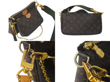 Load image into Gallery viewer, LOUIS VUITTON ルイヴィトン ショルダーバッグ ミュルティポシェットアクセソワール M44813モノグラム ブラウン 中古 60593