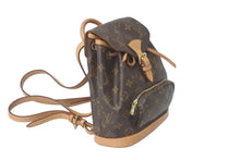 画像をギャラリービューアに読み込む, LOUIS VUITTON ルイヴィトン リュック デイパック 廃番 ミニモンスリ モノグラム M51137 美品 中古 60600