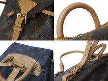 画像をギャラリービューアに読み込む, LOUIS VUITTON ルイヴィトン リュック デイパック 廃番 ミニモンスリ モノグラム M51137 美品 中古 60600
