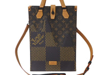 画像をギャラリービューアに読み込む, 新品同様品 LOUIS VUITTON ルイヴィトン NIGO ニゴー ダミエ エベヌジャイアント モノグラム ミニトート N40355 中古 60602