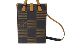 画像をギャラリービューアに読み込む, 新品同様品 LOUIS VUITTON ルイヴィトン NIGO ニゴー ダミエ エベヌジャイアント モノグラム ミニトート N40355 中古 60602