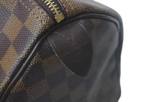 画像をギャラリービューアに読み込む, 極美品 LOUIS VUITTON ルイヴィトン ハンドバッグ スピーディ25 ダミエキャンバス ブラウン N41532 中古 60607