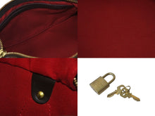 画像をギャラリービューアに読み込む, 極美品 LOUIS VUITTON ルイヴィトン ハンドバッグ スピーディ25 ダミエキャンバス ブラウン N41532 中古 60607