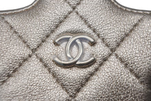 画像をギャラリービューアに読み込む, 新品同様品 CHANEL シャネル スターコインケース マトラッセ ラムスキン ココマーク 星型 バッグチャーム ゴールド 中古 60627