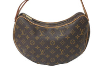 Load image into Gallery viewer, 極美品 LOUIS VUITTON ルイ ヴィトン ショルダーバッグ クロワッサンMM M51512 モノグラムキャンバス ブラウン 中古 60629