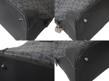 画像をギャラリービューアに読み込む, GOYARD ゴヤール ハンドバッグ サックヴァンドームMM ヘリンボーン柄 M206926 PVC レザー グレー 美品 中古 60645