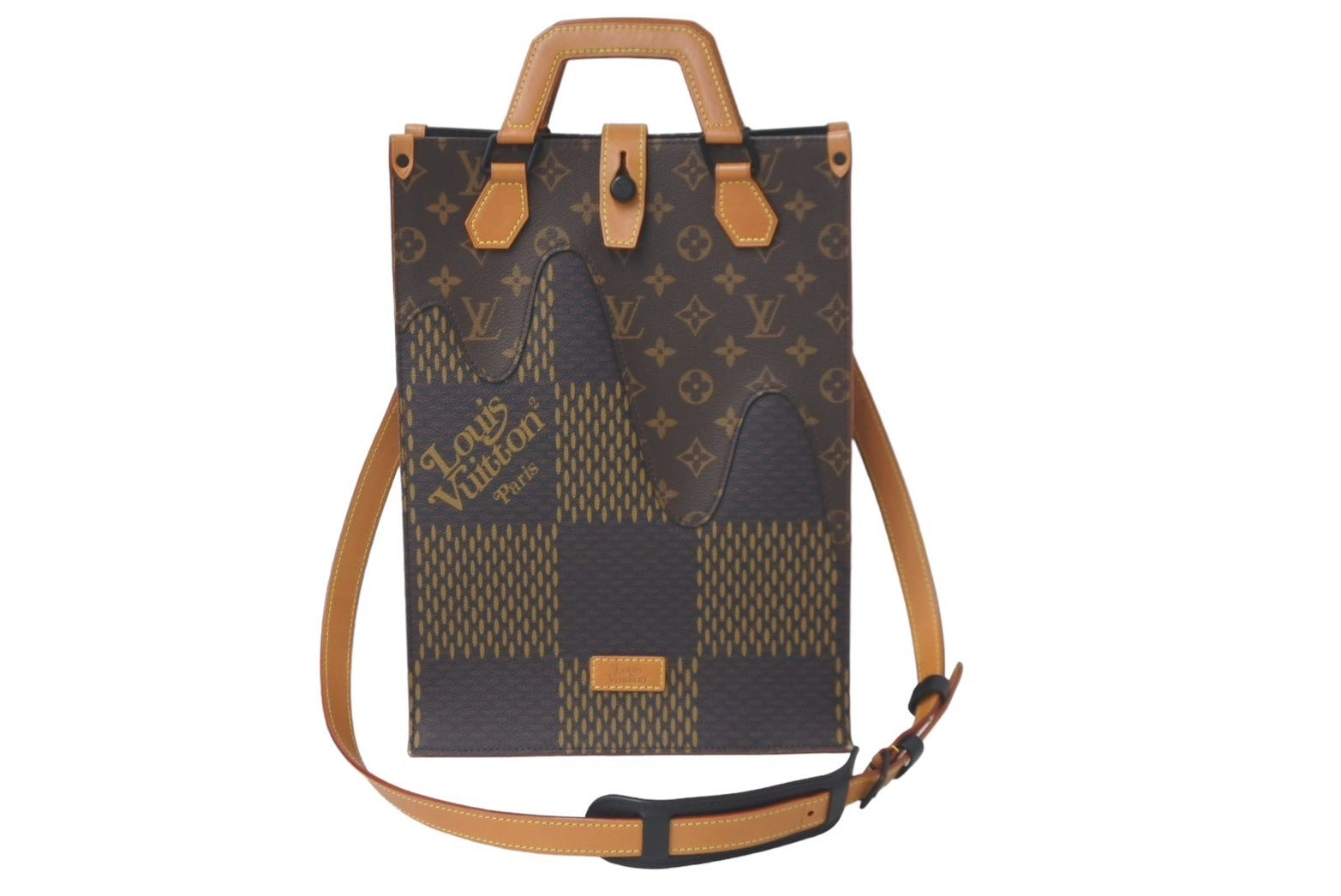 LOUIS VUITTON ルイヴィトン NIGO ダミエジャイアント トート - トート 