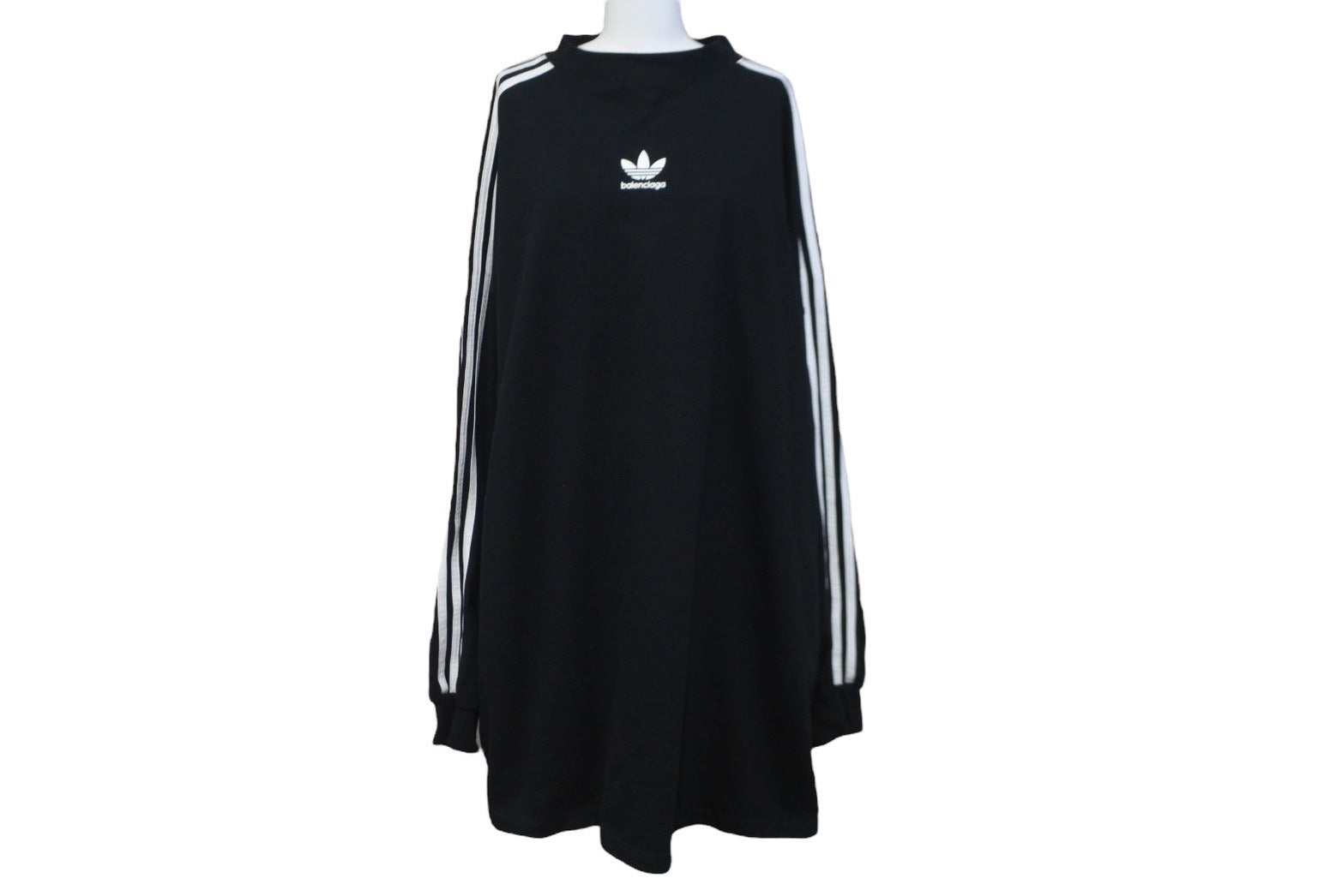 balenciaga アディダス ロゴ 長袖トップス コラボ BALENCIAGA×ADIDAS オーバーサイズ 長袖シャツ ロンT