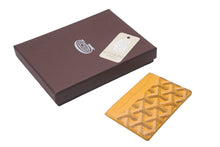画像をギャラリービューアに読み込む, 極美品 GOYARD ゴヤール サン シュルピス カードケース ヘリンボーン ゴヤールディンキャンバス ヴォーゼルカーフスキン 中古 60763