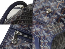 画像をギャラリービューアに読み込む, 極美品 GOYARD ゴヤール バックパック リュック サン レジェ ヘリンボーン柄 ネイビー 中古 60767