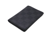 画像をギャラリービューアに読み込む, LOUIS VUITTON ルイ ヴィトン カードケース オーガナイザー ドゥ ポッシュ N63143 ダミエグラフィット ブラック 美品 中古 60841