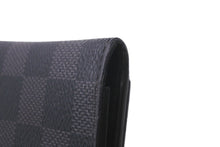 画像をギャラリービューアに読み込む, LOUIS VUITTON ルイ ヴィトン カードケース オーガナイザー ドゥ ポッシュ N63143 ダミエグラフィット ブラック 美品 中古 60841