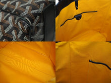 画像をギャラリービューアに読み込む, GOYARD ゴヤール トートバッグ サックヴォルテール ブラック ブラウン PVCコーティングキャンバス レザー 美品 中古 60947