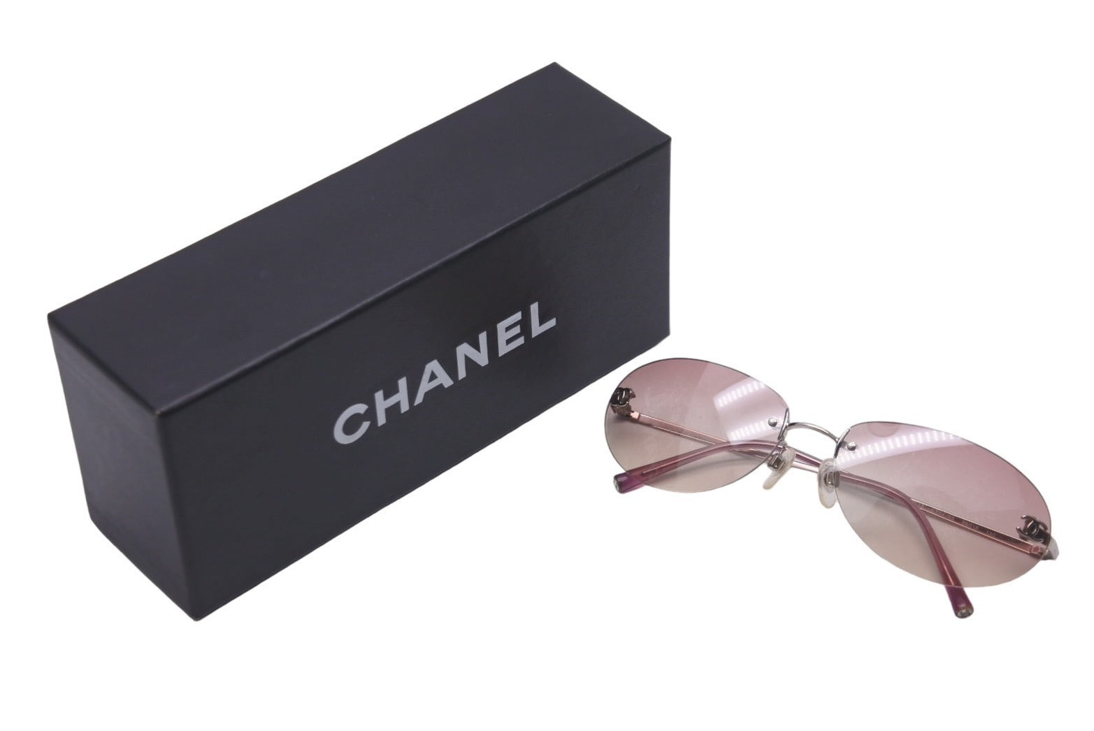 CHANEL シャネル サングラス ココマーク サイズ59□16 130 パープル グラデーション 4013 c.124/58 美品 中古 61131  – Casanova Vintage