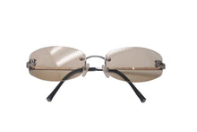 画像をギャラリービューアに読み込む, CHANEL シャネル サングラス ココマーク サイズ54□19 130 ブラウン シルバー プラスチック 4002 c.103/71 良品 中古 61137