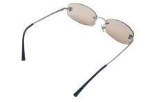 画像をギャラリービューアに読み込む, CHANEL シャネル サングラス ココマーク サイズ54□19 130 ブラウン シルバー プラスチック 4002 c.103/71 良品 中古 61137