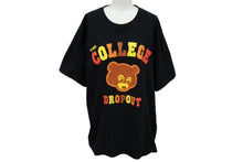 Load image into Gallery viewer, ヴィンテージ Kanye West THE COLLEGE DROPOUT 半袖Ｔシャツ 2004年 サイズL ブラック コットン YEEZY 美品 中古 61191