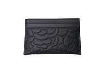 Load image into Gallery viewer, 新品同様 CHANEL シャネル カメリア カードケース ココマーク 16番台 ブラック ラムスキン 中古 61194