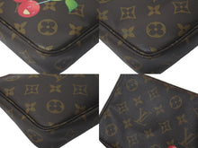 Load image into Gallery viewer, LOUIS VUITTON ルイヴィトン ポシェット アクセソワール ブラウン モノグラム チェリー 村上隆 M95008 美品 中古 61224