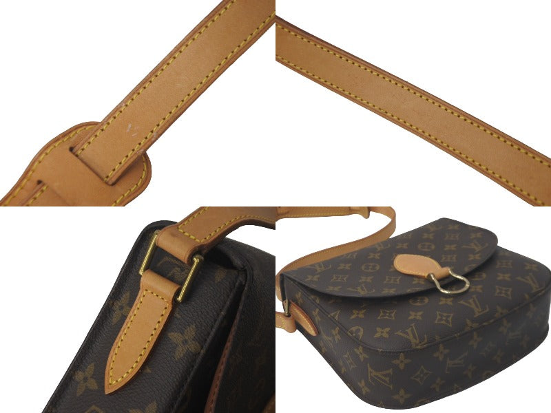 LOUIS VUITTON ルイヴィトン サンクルーGM 廃盤 ショルダーバッグ モノグラム M51242 ブラウン 良品 中古 61230 –  Casanova Vintage