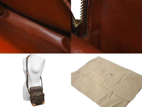 LOUIS VUITTON Amazon Shoulder Bag M45236 Monogram Canvas Brown Good Used 61234
