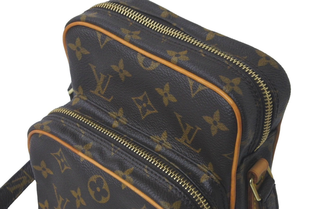 LOUIS VUITTON ルイ ヴィトン アマゾン ショルダーバッグ M45236 モノグラムキャンバス ブラウン 良品 中古 61234