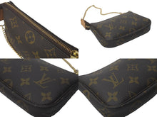 Load image into Gallery viewer, LOUIS VUITTON ルイヴィトン ミニポシェット アクセソワール アクセサリーポーチ M58009 モノグラム ブラウン 美品 中古 61236