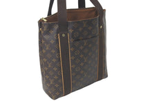 画像をギャラリービューアに読み込む, 極美品 LOUIS VUITTON ルイ ヴィトン カバボブール トートバッグ M53013 縦型 モノグラムキャンバス ブラウン 中古 61240